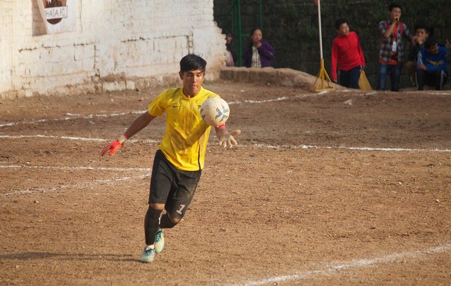 A file photo of Tenzin Rinchen playing in the coveted GCM Gold Cup in 2015 (Facebook)