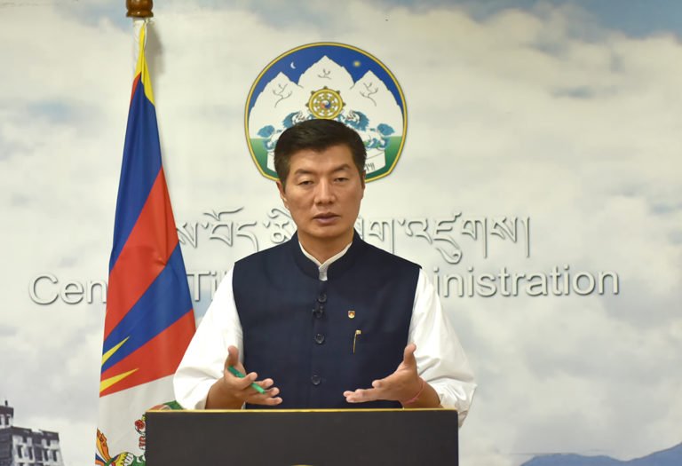 CTA President Dr. Lobsang Sangay (photo courtesy CTA)
