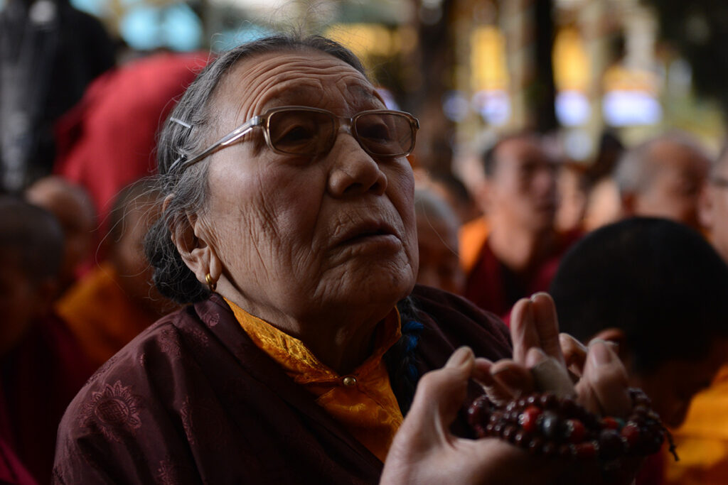 Former political prisoner Ama Adhe served 27 years in Chinese gulag (photo courtesy Lobsang Wangyal)