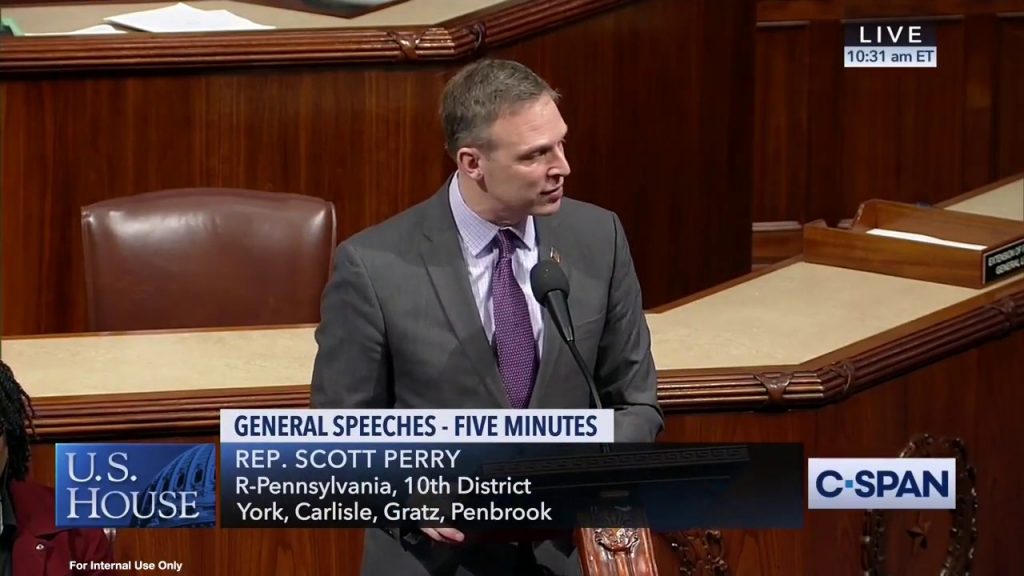 Rep. Scott Perry of R-Pennsylvania: Photo-GOP.gov