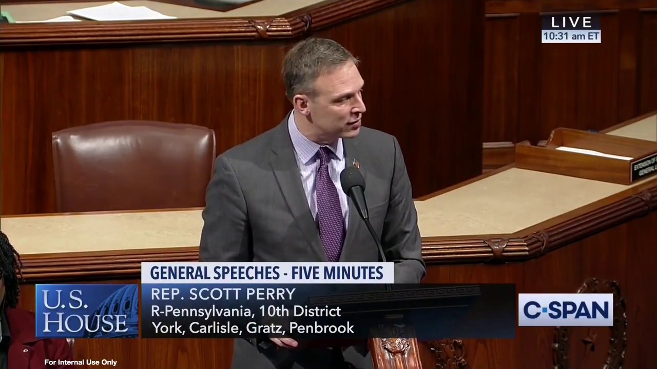 Rep. Scott Perry of R-Pennsylvania: Photo-GOP.gov