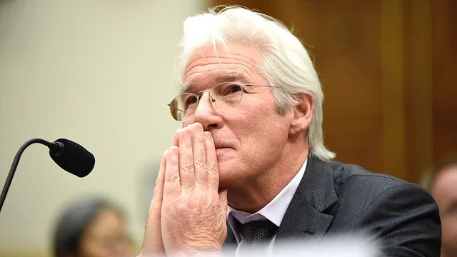 Hollywood actor and social activist Richard Gere at Capitol hill, Washington in an undated photo (The Hill)
