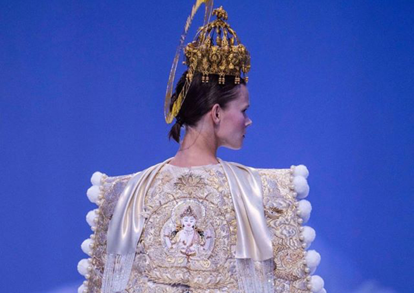 a dress from the show.
